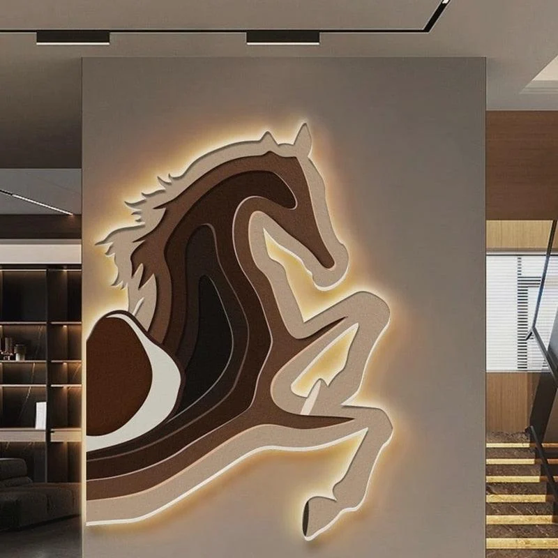 Horse LED Wall Lamp -