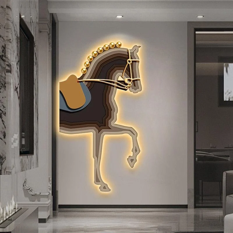 Horse LED Wall Lamp -