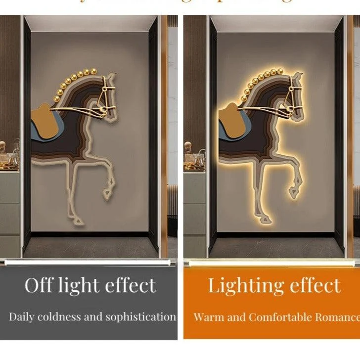 Horse LED Wall Lamp -