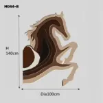 Horse LED Wall Lamp