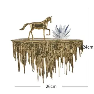 Horse On The Edge Staue