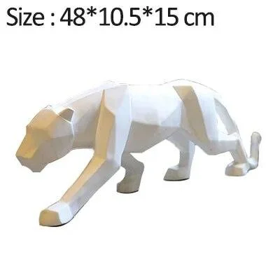 Horse and Bull Nordic Origami Abstract Resin Geometric Crafts Sculptures and Statues Gift -