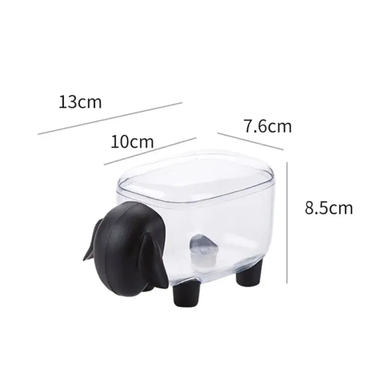 Hot Cute Desktop Storage Box Case Cotton Pads Box Container Orgainzer Cosmetics Swab Q tip Holder 2fb9930f a60f 4487 961e 1bb2f89fff42