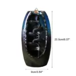 Hot sale Mountain River Handicraft Incense Holder Ceramic Backflow Waterfall Smoke Incense Burner Mother s Gift 2e94e051 3f94 4cb6 b409 9e37f61cca2e