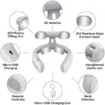 Hot_Compress_Pulse_Kneading_Neck_Massager_Deep_Tissue_4_Massage_Heads_-_-_tag1_-4274894 Hot Compress Pulse Kneading Neck Massager Deep Tissue 4 Massage Heads tag1