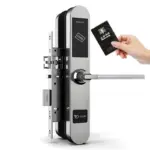 Hotel Door Lock System Swipe Card European style electronic card hotel door lock tag1