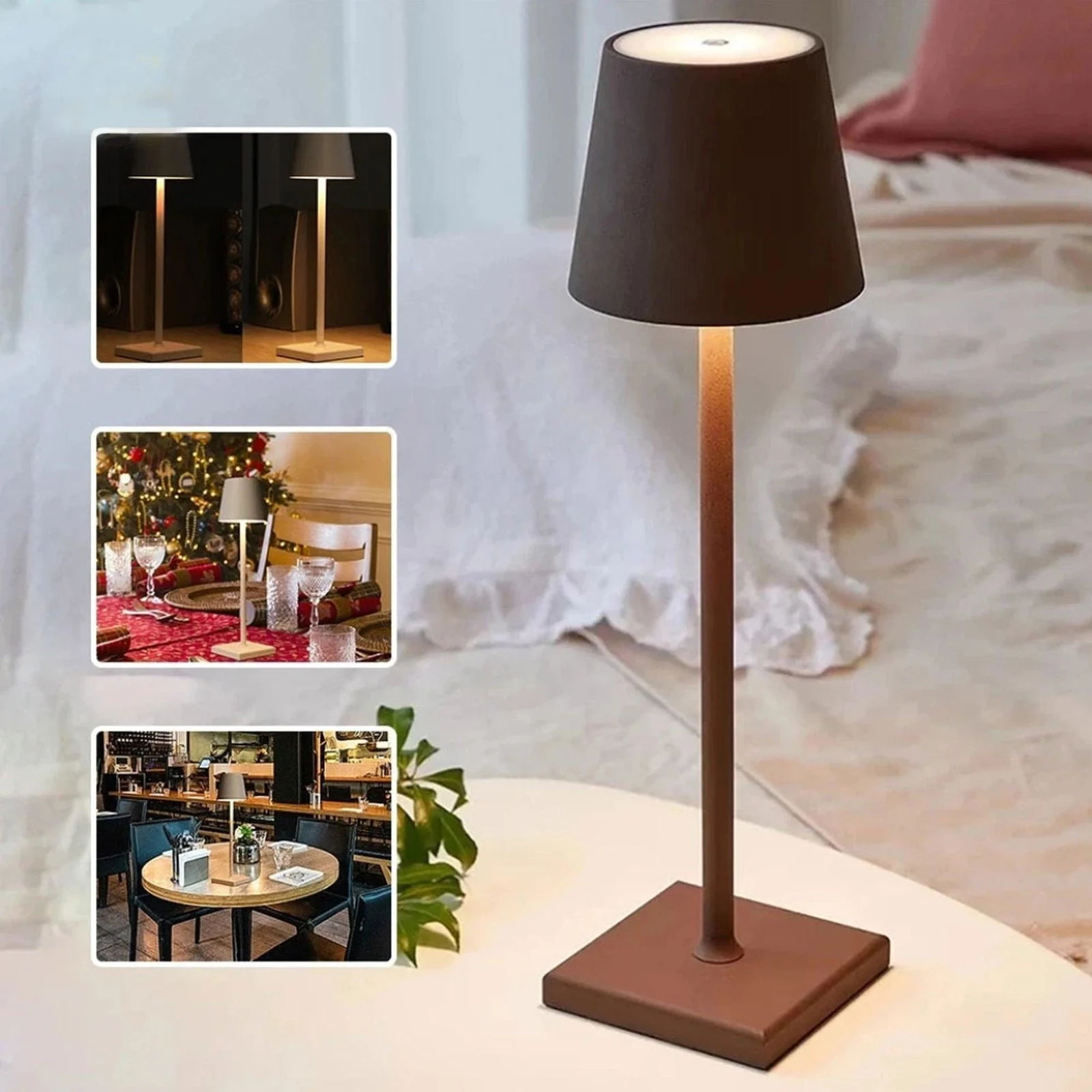 Hotel Style Cordless Touch Lamp -