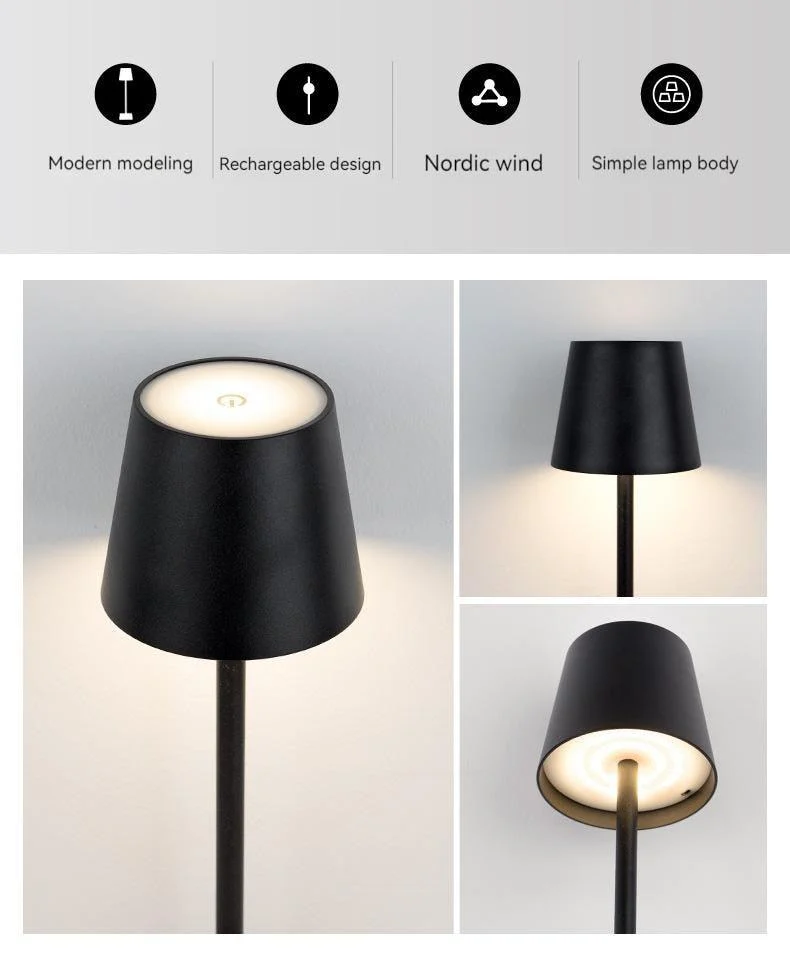 Hotel Style Cordless Touch Lamp -