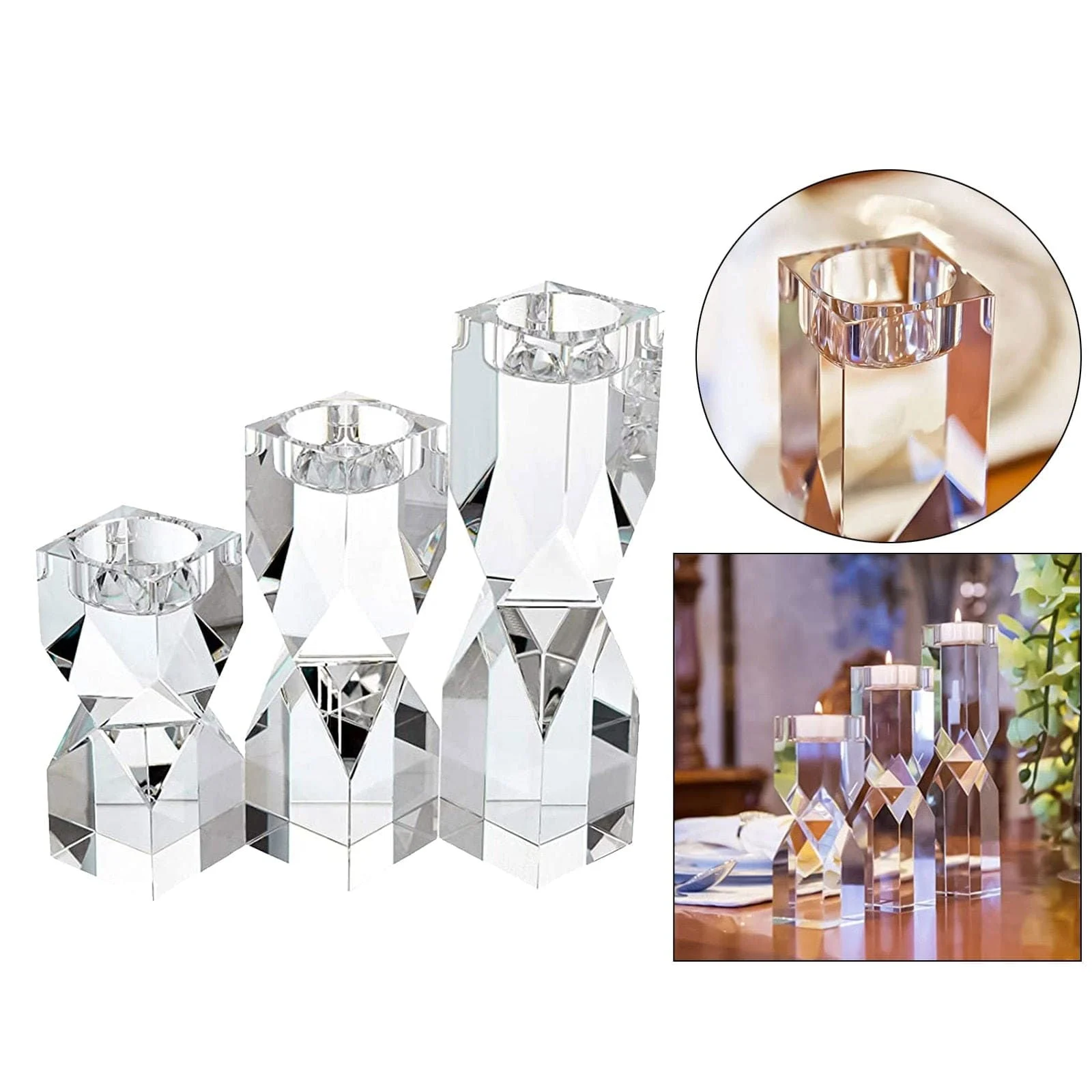 Hourglass Candle Holder -  - #tag1#