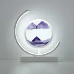 Hourglass Table Lamp with LED Lighting tag1