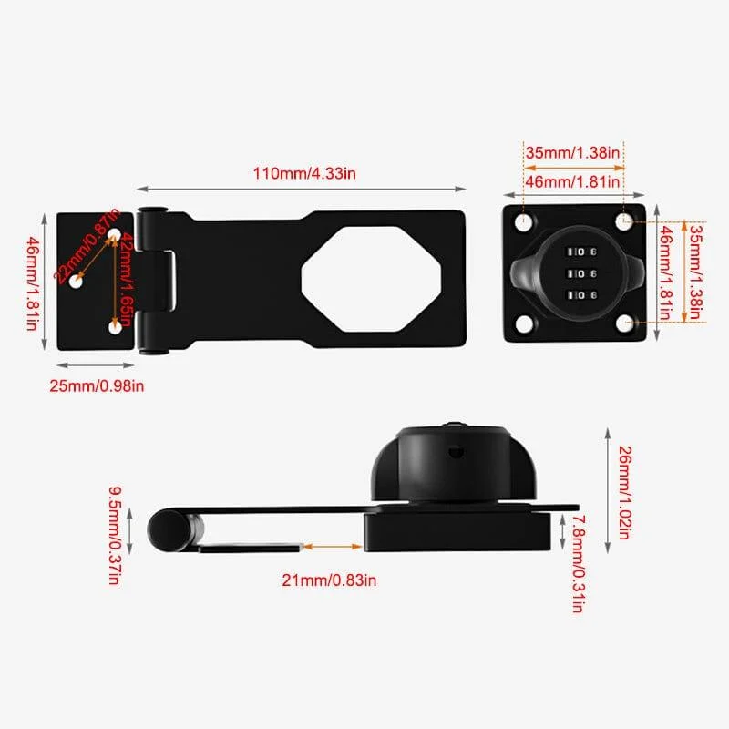 Household Cabinet Password Locks -  - #tag1#