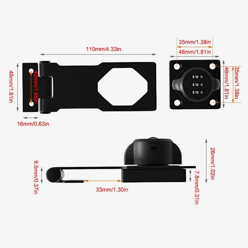 Household Cabinet Password Locks -  - #tag1#