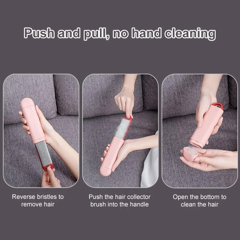Household Double Sided De-Linting Static Brush -  - #tag1#
