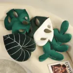 Houseplant Leaf Pillow