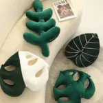 Houseplant Leaf Pillow