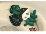 Houseplant Leaf Pillow