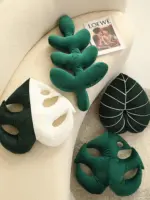 Houseplant Leaf Pillow