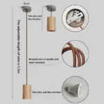 Hout Hanglamp Nordic Home Decoratieve Hanglamp Voor Slaapkamer Bed Studeerkamer Indoor Decor Verlichting Armatuur b88fcc36 37aa 4381 80b6 61a35d98ef55