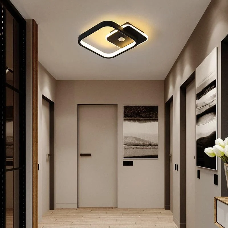 Human PIR Motion Sensor LED Ceiling Lamp for Bedroom Corridor -  - #tag1#