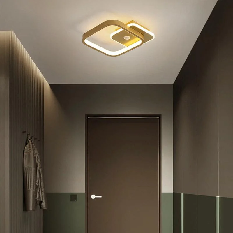 Human PIR Motion Sensor LED Ceiling Lamp for Bedroom Corridor -  - #tag1#