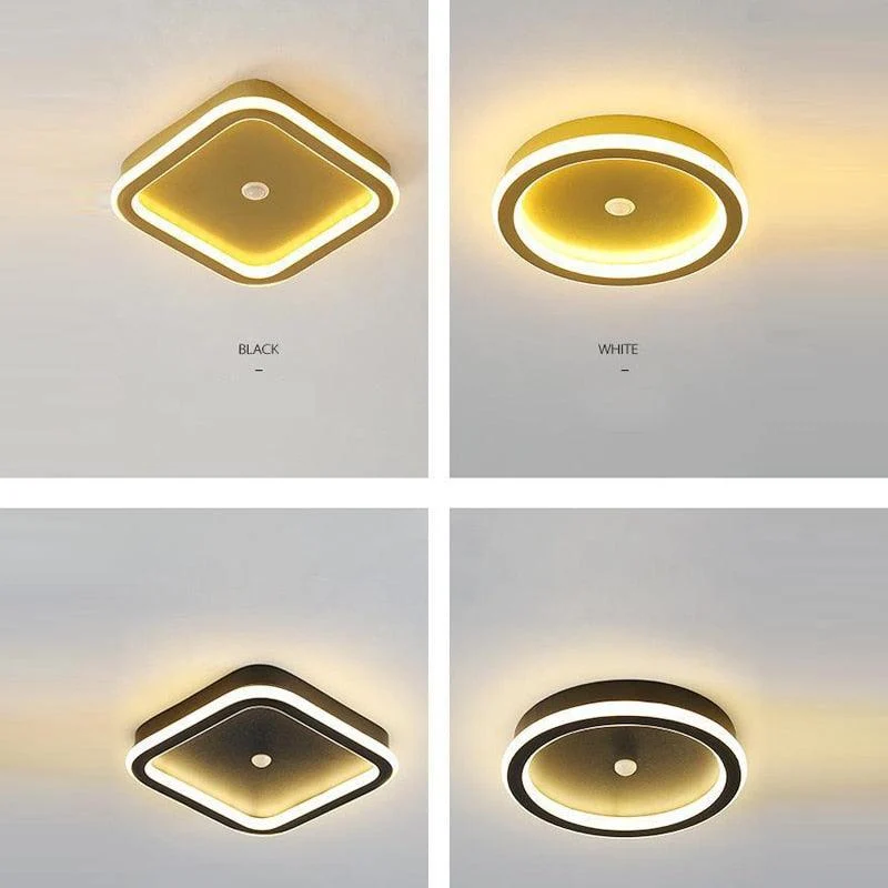 Human PIR Motion Sensor LED Ceiling Lamp for Bedroom Corridor -  - #tag1#