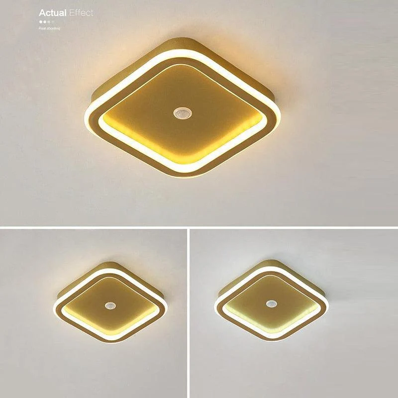 Human PIR Motion Sensor LED Ceiling Lamp for Bedroom Corridor -  - #tag1#