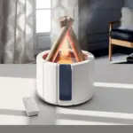 Humidifier Flame table lamp tag1