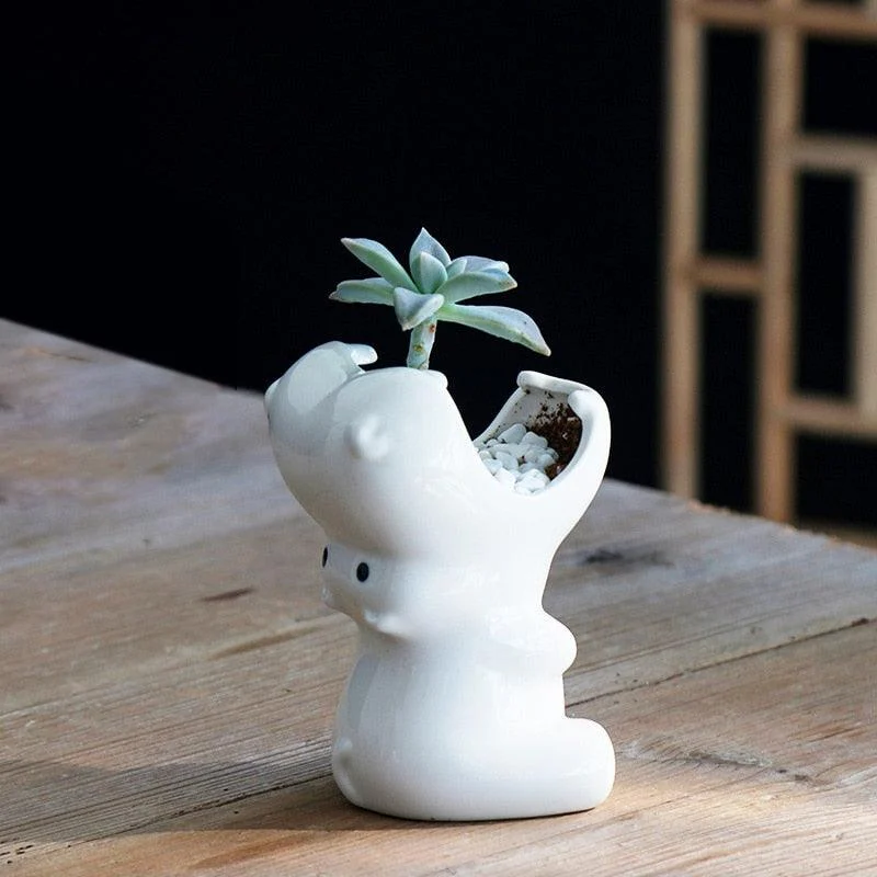 Hungry Hippo Planter -