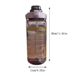 HydrationMotivationStrawWaterBottle-Homeko6 HydrationMotivationStrawWaterBottle Homeko6