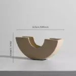 Hygge Abstract Ceramic Vase