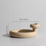 Hygge Abstract Ceramic Vase