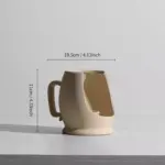 Hygge Abstract Ceramic Vase