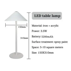 GoLumina - Rechargeable desk lamp