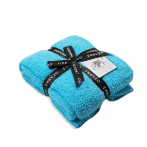 Ozarke Luxury Ribbed Edge Home Blanket