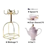 IMPERIAL TEACUP COLLECTION SET tag1