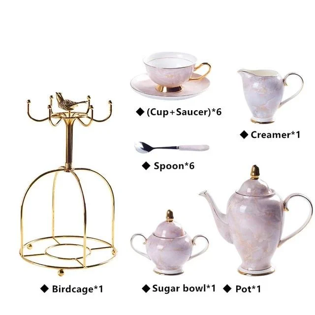 IMPERIAL TEACUP COLLECTION SET -  - #tag1#