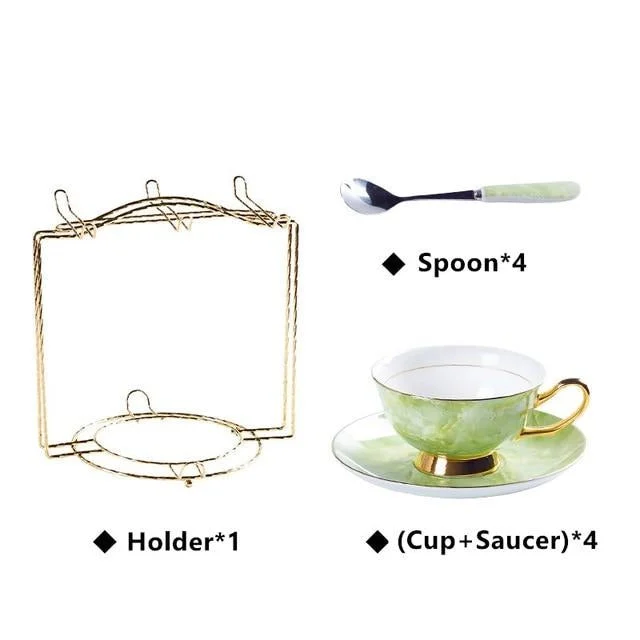 IMPERIAL TEACUP COLLECTION SET -  - #tag1#
