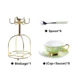 IMPERIAL TEACUP COLLECTION SET tag1