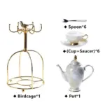 IMPERIAL TEACUP COLLECTION SET tag1