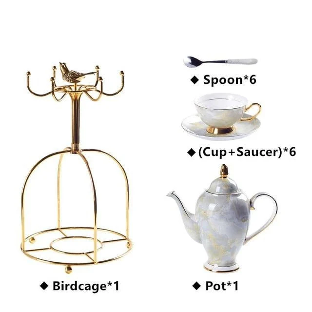 IMPERIAL TEACUP COLLECTION SET -  - #tag1#