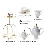 IMPERIAL TEACUP COLLECTION SET tag1