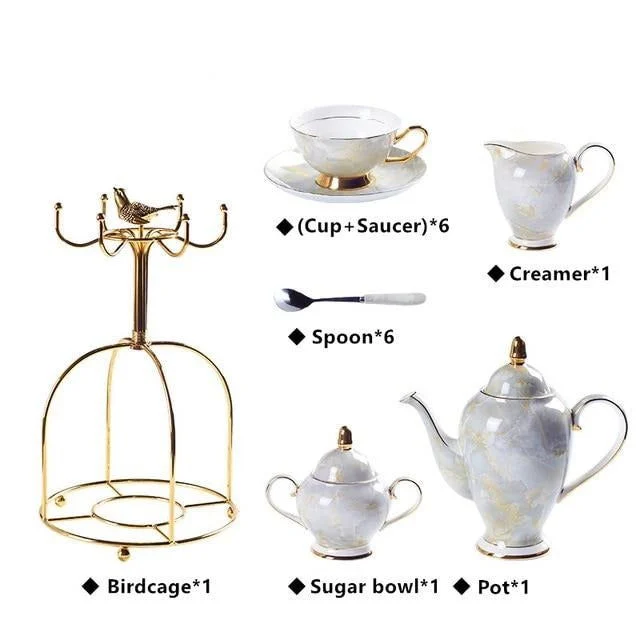 IMPERIAL TEACUP COLLECTION SET -  - #tag1#