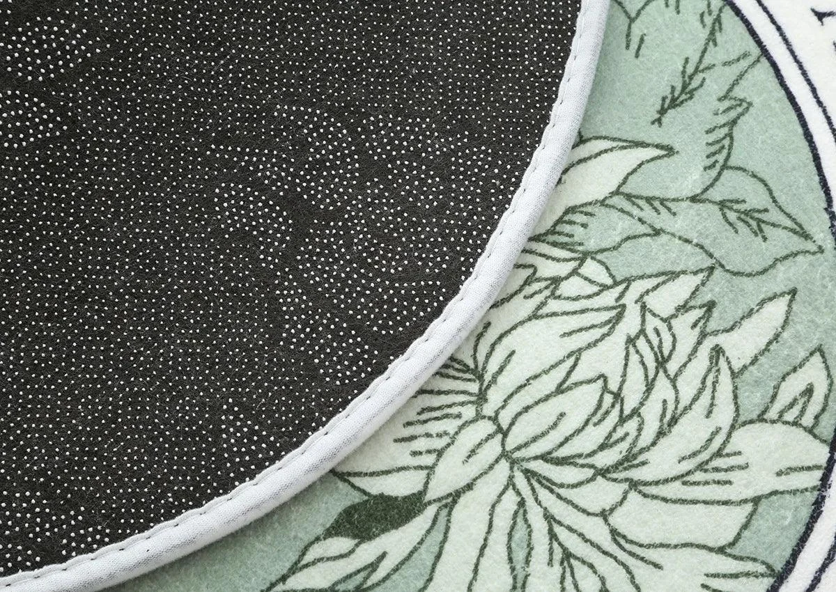 INS Style Non-Slip Bath Mat: Absorbent Carpet for Living Room & Bathroom -