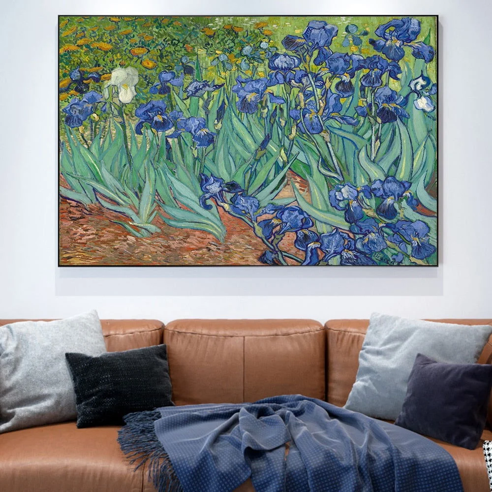 IRISES By Vincent Van Gogh -  - #tag1#
