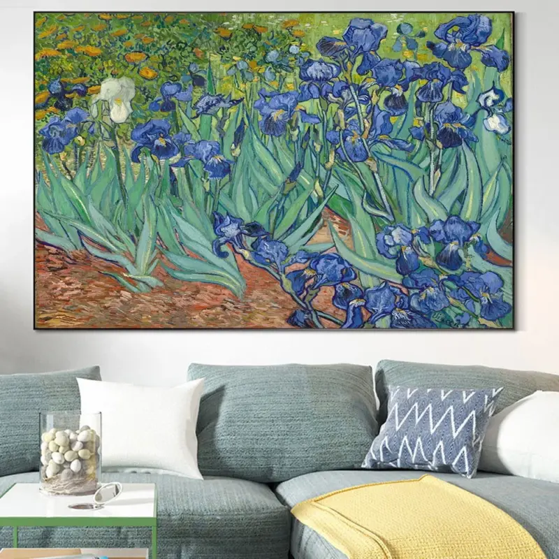 IRISES By Vincent Van Gogh tag1