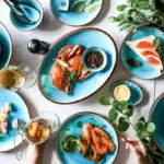 Ice Cracking Tableware Decorfaure