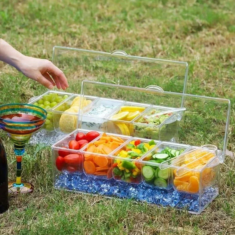 Ice Chilled Condiment Tray Set -  - #tag1#