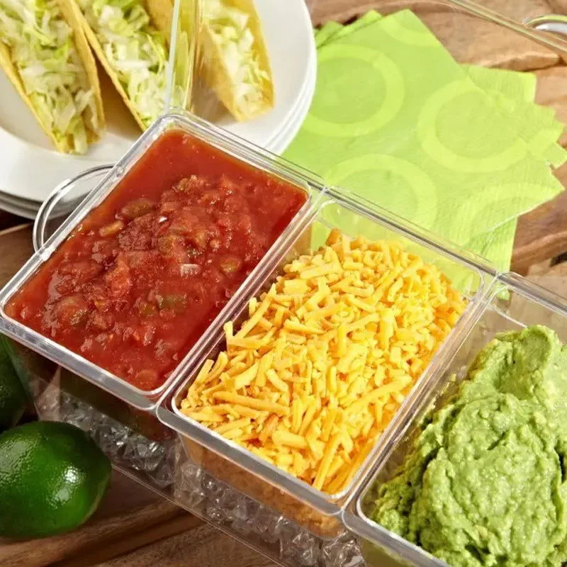 Ice Chilled Condiment Tray Set -  - #tag1#