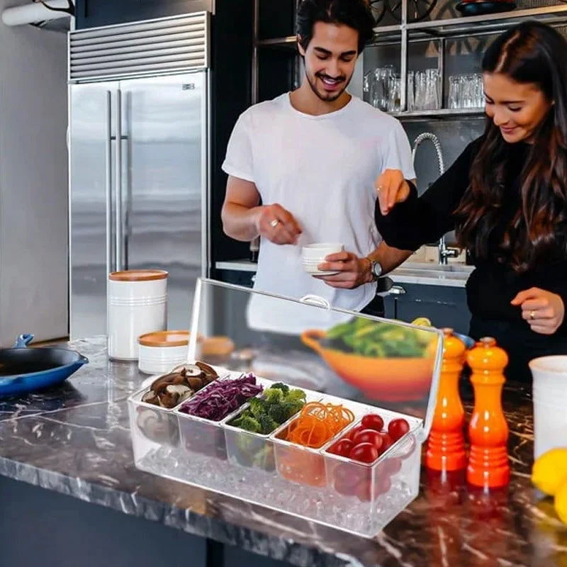 Ice Chilled Condiment Tray Set -  - #tag1#