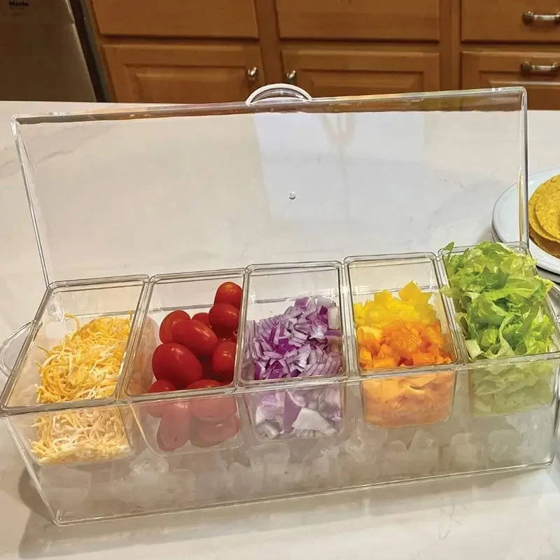 Ice Chilled Condiment Tray Set -  - #tag1#